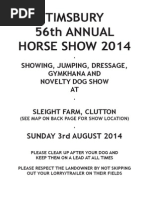 Download Timsbury Show Schedule 2014 by Timsbury Show SN231387748 doc pdf