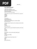 Linux Sample Questions
