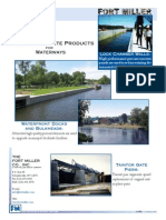 Precast Concrete Waterways