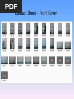 Contact Sheet