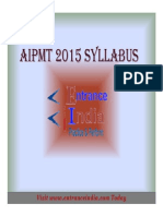 AIPMT Syllabus by Entranceindia
