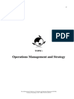 2 - Operations Management and Strategy