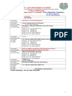 12th May BLS Schedule Evening