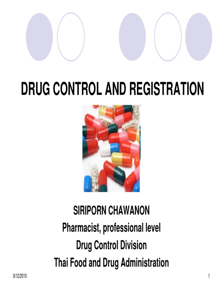 Thailand Drug Registration Guidelines | PDF | Food And Drug ...
