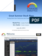 Rachel Fox: Short-Term Trading Tips and Strategies With Chaikin Analytics