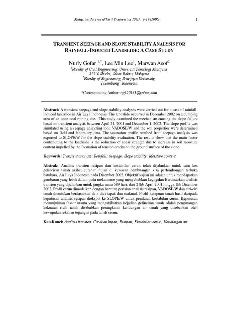 Landslide case study picture