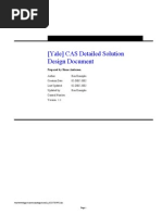 (Yale) CAS Detailed Solution Design Document