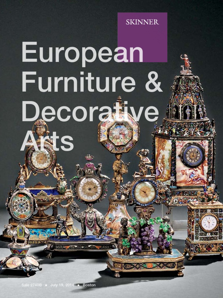 European Furniture and Decorative Arts - Skinner Auction 2740B