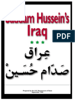 Saddam Hussein's: Prepared by The U.S. Department of State September 1999