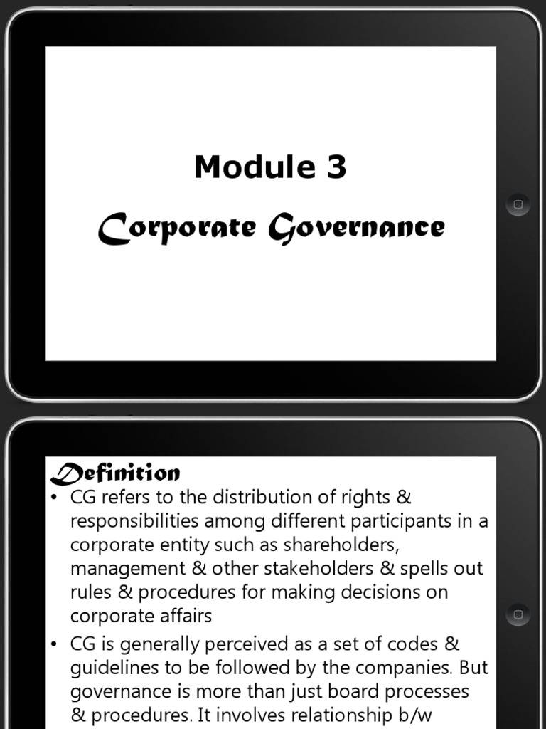 Corporate Governance Essentials | PDF | Corporate Governance | Governance