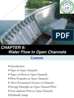 Water Flow in Open Channels