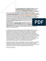 Acuerdo General Sobre Aranceles Aduaneros y Comercio y Uniones