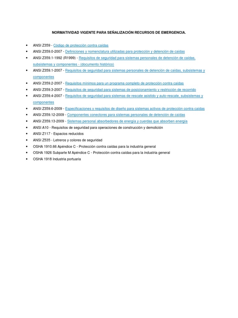 Ansi Z359 | PDF