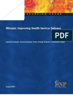 Ethiopia-Health Service Delivery (2009)