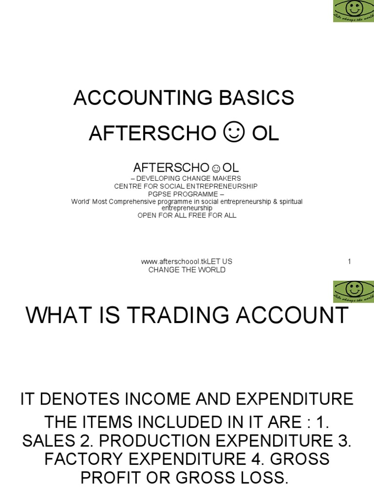 Accounting Basics Afterscho OL | PDF | Debits And Credits | Income ...