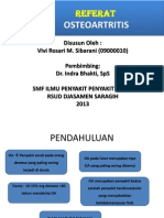 Presentasi Referat Osteoartritis