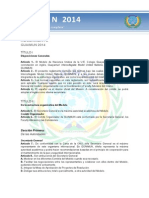 Reglamento GUAIMUN 2014