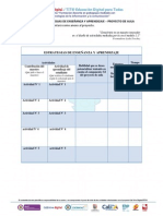 Matriz de Estrategias de Enseñanza y Aprendizaje - Proyecto de Aula