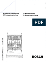 Instruction Manual SGS4302 Dishwasher-Deutch