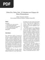 Andrade Sidney Outra Era Outra Arte a Literatura
