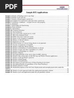 RTI Application Format Sample | PDF