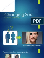 Changing Sex: Is It A Natural Change or Not?