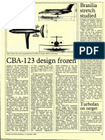 CBA-123 Design Frozen: Brasilia Stretch Studied