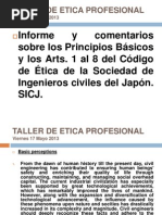 Taller de Etica Profesional Viernes 17-05-13