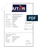 Determination of Liquid Limit and Plastic Limit