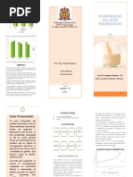 Folder Leite Fermentado
