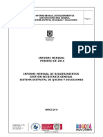 Formato Informe Secretaria General Febrero 2014