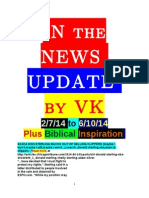 IN The NEWS UPDATE: FEBRUARY 7 To JUNE 10 2014