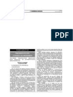 DS N° 054-2013-PCM. Aprueban disposiciones especiales para ejecucion de procedimientos administrativos