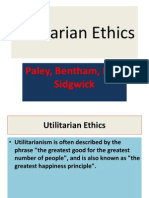 Values Utilitarian Ethicsedit