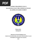 Download Laporan Praktikum Keanekaragaman Organisme dan Dasar Klasifikasi Makhluk Hidupdocx by Wahyu Marliyani SN231496570 doc pdf