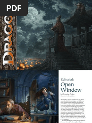 D&D 4th Dragon Magazine 404 | PDF | Ninja | Dungeons & Dragons