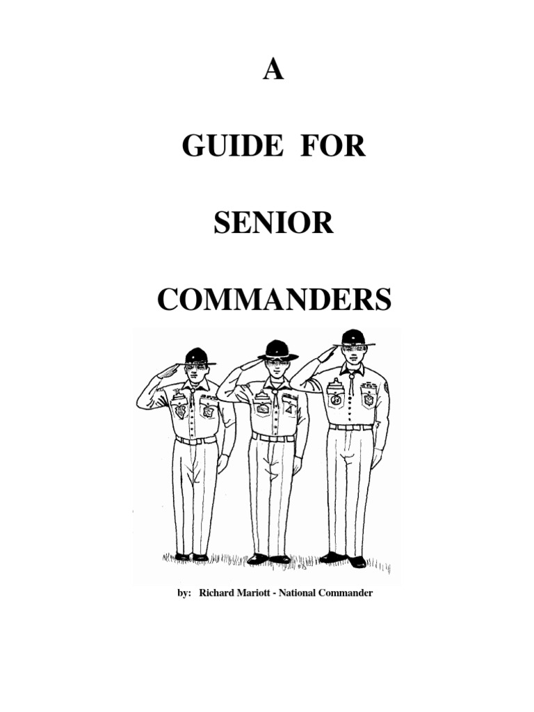 Senior Commander Role in Royal Rangers | PDF | Love | Jesus