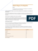 Cómo Las Utilidades Llegan Al Trabajador