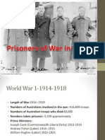 prisoners of war in ww1