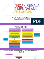 Daya Tindak Remaja Yang Mengalami Kehilangan