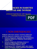Emergencies in Diabetes Mellitus