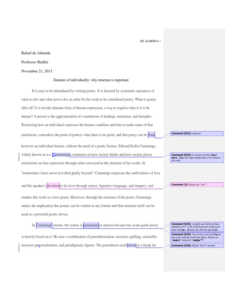 Types of poems picture