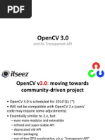 Download OpenCV3 Transparent API by Parthiban AP SN231510812 doc pdf