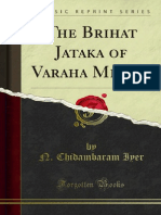 The Brihat Jataka of Varaha Mihira 1000002375