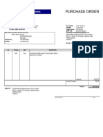 Purchase Order: English Biscuit Manufacturers