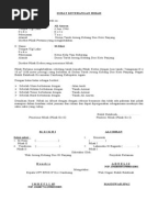 Contoh Format Surat Hibah