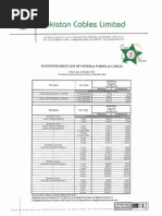 Download Pakistan Cables Price List by MudasarS SN231533969 doc pdf