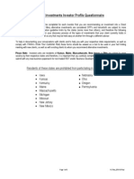 All Inclusive States Investor Profile AI - Rev 07017013 Fillable PDF