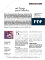 Transient Ischemic Attacks: Part I. Diagnosis and Evaluation