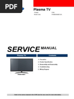 Samsung PN60E6500EF Service Manual